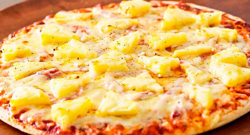 Pizza con piña, ¿sí o no?