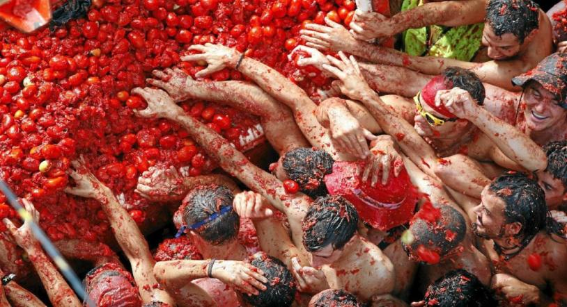 El tomate, protagonista hoy en Buñol