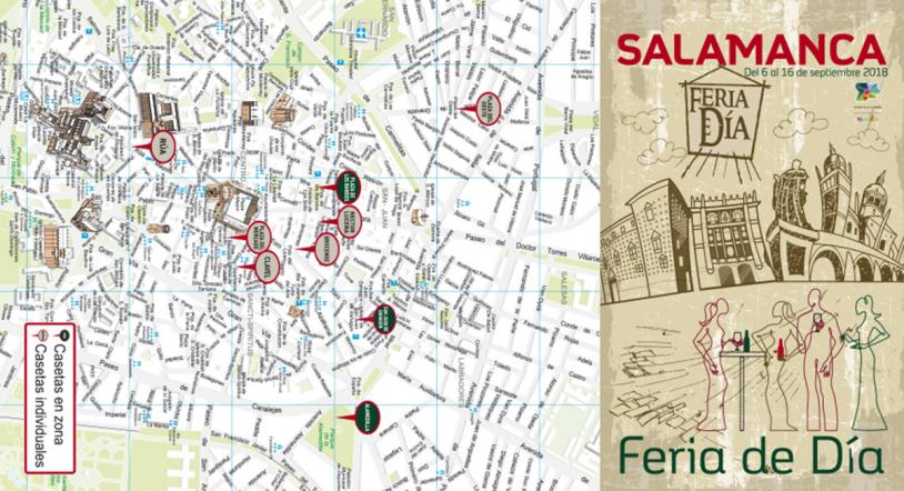 Descárgate aquí el plano de la Feria de Día Salamanca 2018