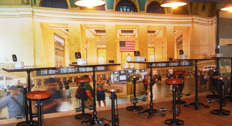 Pincho de feria en Grand Central 