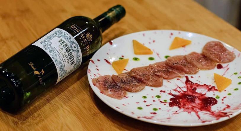 Cata maridaje de cócteles con vermut en Singular