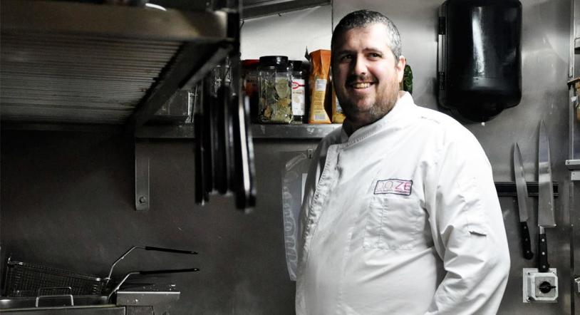 El chef Jesús López, semifinalista en el Campeonato de Cocineros de Castilla y León 