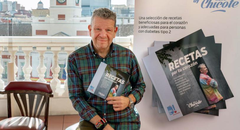 “Recetas por tu corazón” el libro de Chicote para diabéticos