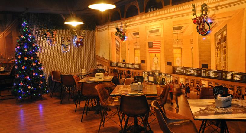 Celebra la Navidad en Bar Grand Central