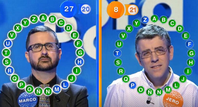 Emocionante remontada de Jero Hernández en Pasapalabra
