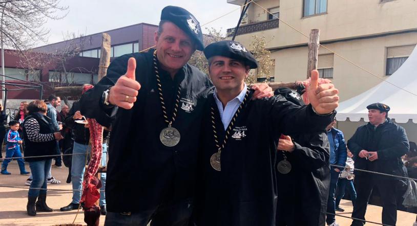 Gonzalo Sendín, matancero de honor en Guijuelo