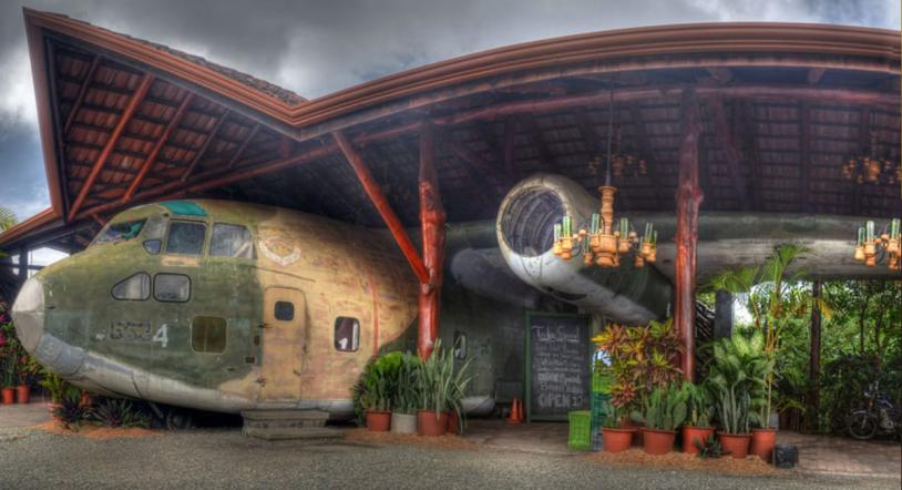 8 aviones convertidos en restaurantes