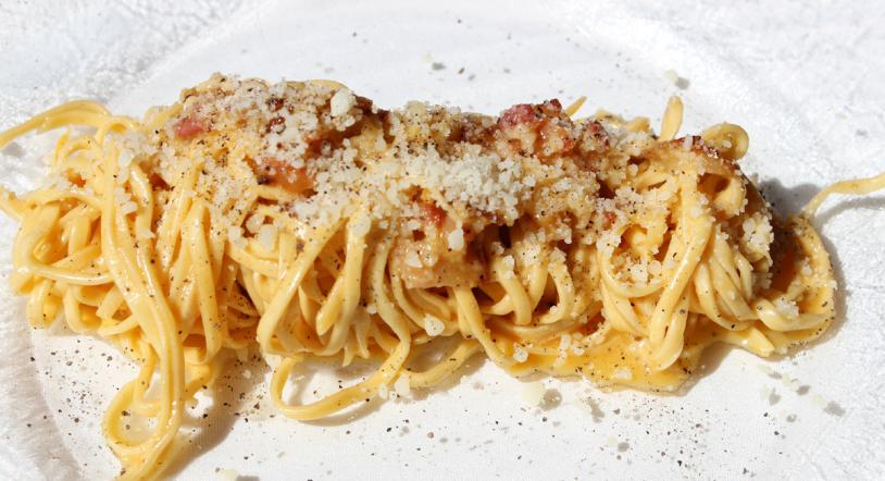 La auténtica salsa carbonara