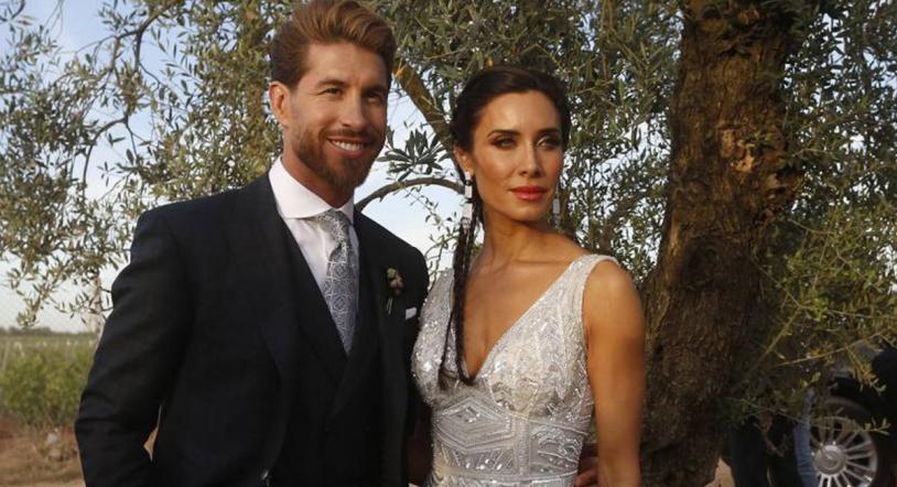 Este es el menú que cenaron los invitados de la boda de Sergio Ramos y Pilar Rubio