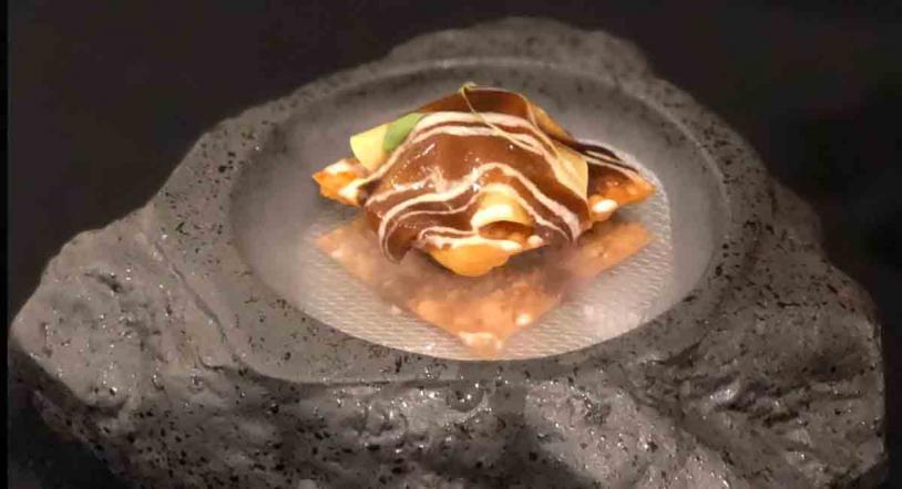 Bellota y Massala, un pincho de concurso 