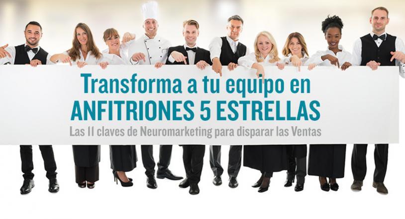 Curso para hosteleros “Transforma a tu equipo en anfitriones 5 estrellas”