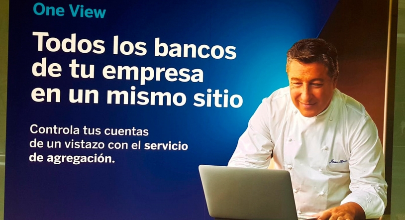 Cuando el reclamo publicitario es un chef