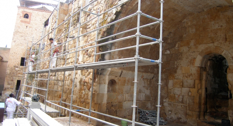 Comienzan los trabajos de conservación de la Cueva de Salamanca 