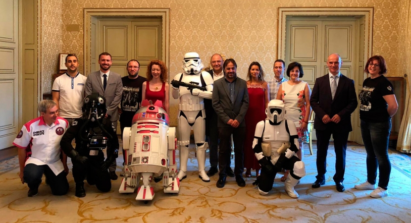 Más de medio millar de personas se ha apuntado ya al desfile de Star Wars