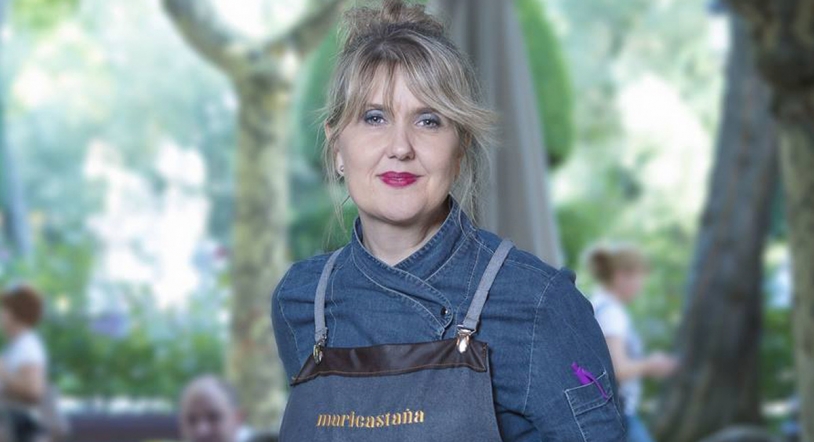 La chef Isabel Álvarez y la sumiller Noemí Martínez, en el encuentro 'Gastronomía y Literatura' 