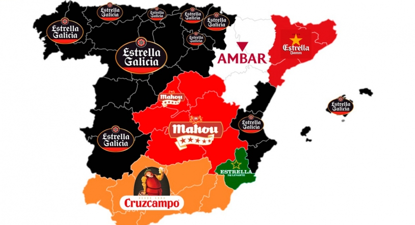 Dime tu comunidad y te diré qué cerveza prefieres