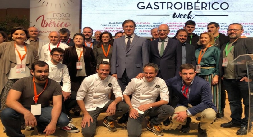 El alcalde subraya que Salamanca es la capital mundial del ibérico