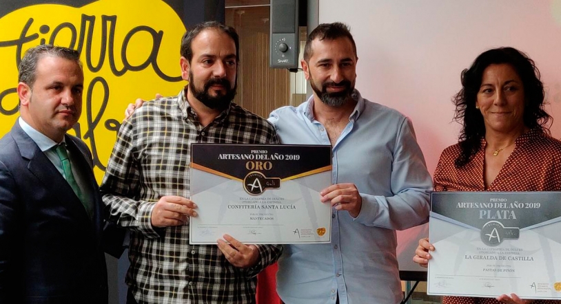 Los Mantecados de Confitería Santa Lucía ganan el oro en los Premios Artesanos del Año 2019