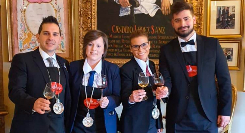Alberto Bajo, de Clavel Ocho, participa en el campeonato Mejor Sumiller de Castilla y León