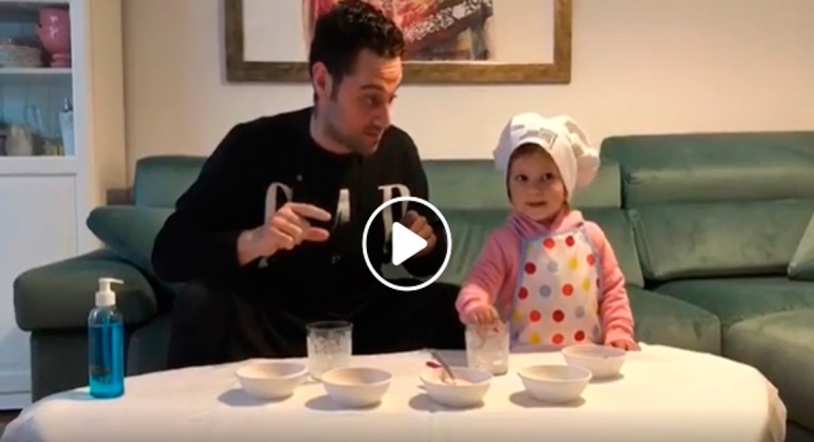 ¡El chef Fran Vicente nos enseña a cocinar con su hija Vega!