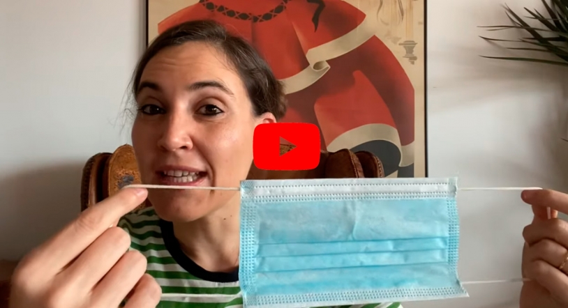 VIDEO   l   ¿Cómo se pone correctamente una mascarilla?