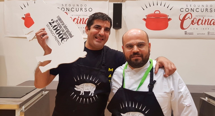 Marcello Salaris, de Grupo Martinica, de nuevo en la semifinal del III Concurso de Cocina con Ibérico