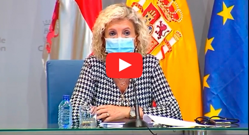 Valladolid y Salamanca no están en fase 1, declaraciones de la consejera de Sanidad de la Junta de Castilla y León, Verónica Casado