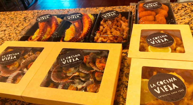 Genial iniciativa de La Cocina Vieja: cenas de empresa para disfrutarlas en tu propia casa