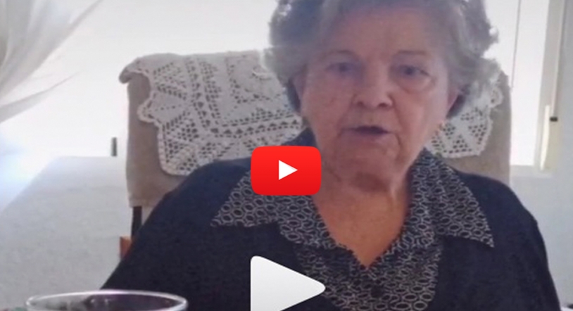 Vídeo viral de las 'armas' de una abuela para hacer comer a su nieta ¡No te lo pierdas!