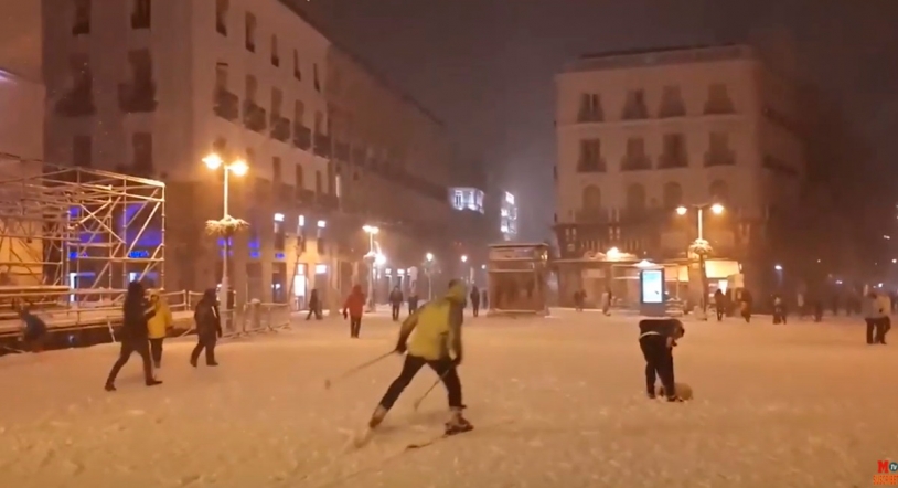 Vídeo | Estos son los 'Juegos Olímpicos de invierno' que se han celebrado estos días en Madrid