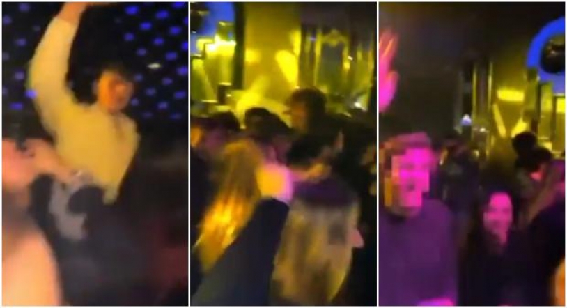 Así fue la fiesta ilegal en el Teatro Barceló de Madrid