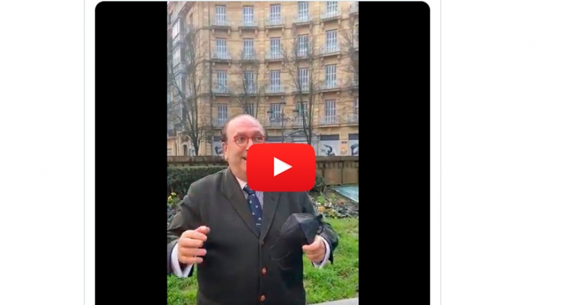 VÍDEO | "Sin beber no se puede vivir, que cierren las iglesias pero no los bares"