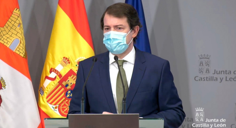 La Junta alega ante el Supremo haber dado prioridad "a la vida de las personas de Castilla y León" con el adelanto del toque de queda