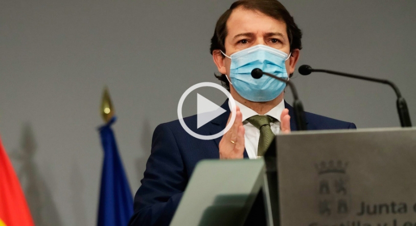 Sigue en directo la rueda de prensa del presidente de la Junta de Castilla y León, Alfonso Fernández Mañueco