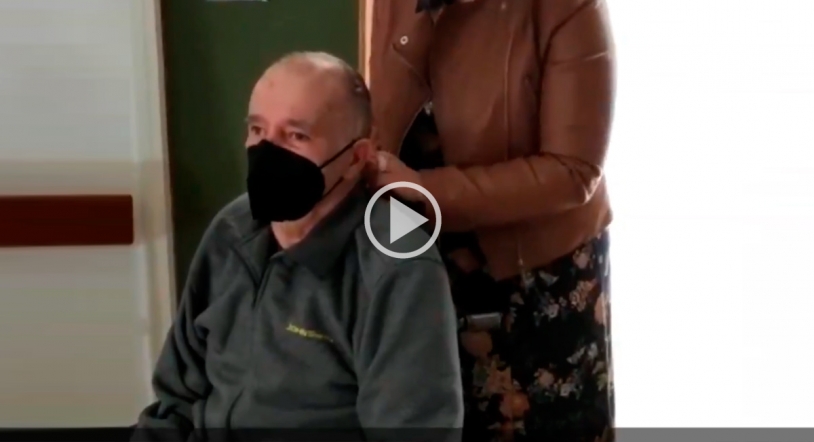 Antonio el paciente que más días ha estado ingresado por la COVID, recibe el alta: "Gracias a los sanitarios"