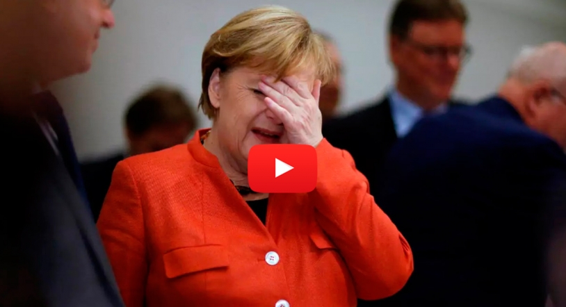Vídeo | El despiste de Ángela Merkel que se ha hecho viral