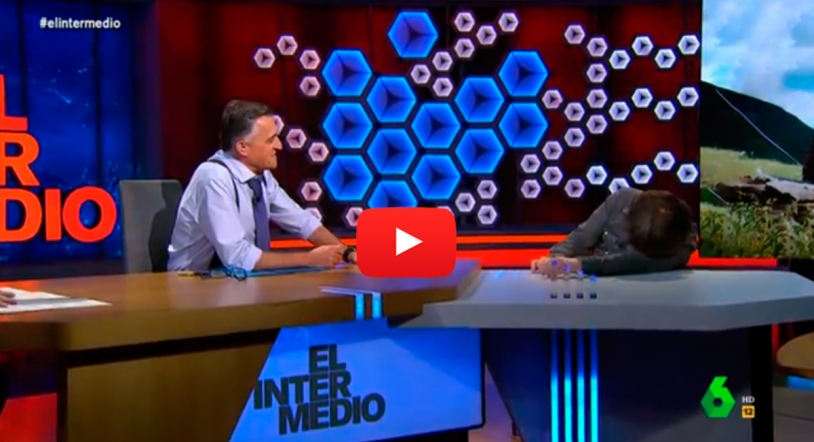 Vídeo | El ataque de cataplexia de Jordi Évole en pleno directo ante Wyoming