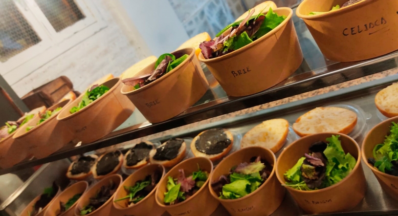 Gran éxito de las hamburguesas de La Cocina Vieja, que incorpora una variedad vegana