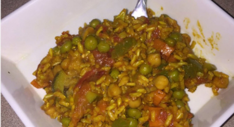 La gran respuesta del Chef Ramsay a la pregunta sobre esta "paella"