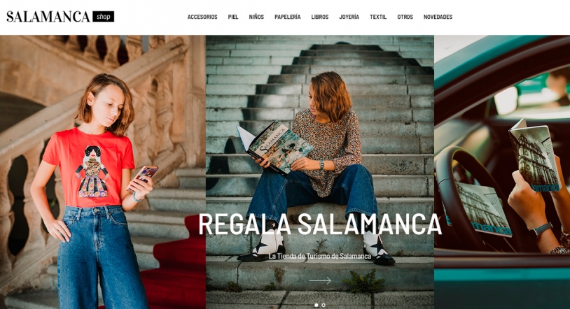 La tienda online de Turismo de Salamanca renueva su imagen 