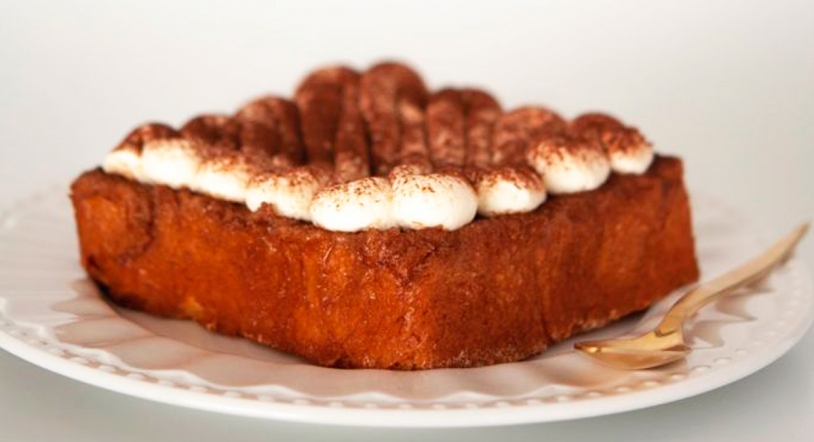 La Torrija de crema de tiramisú se suma a los dulces de Cuaresma ya disponibles en Confitería Santa Lucía