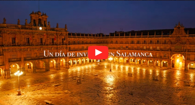 Un día de invierno en Salamanca Impresionante Timelapse en 4k