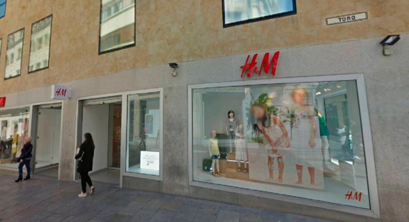 La tienda de H&M de la Calle Toro de Salamanca cerrará sus puertas