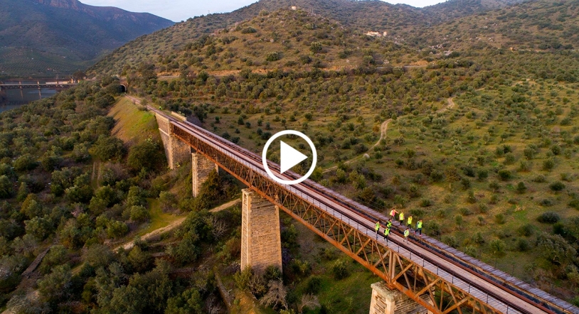 Vista aereas del Camino de Hierro impresionante video