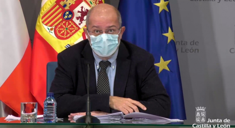 En directo rueda de prensa de Francisco Igea, con nuevos horarios para hostelería