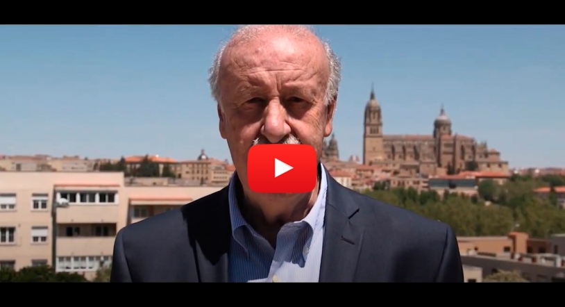 Impresionante vídeo de Salamanca con Vicente del Bosque como protagonista