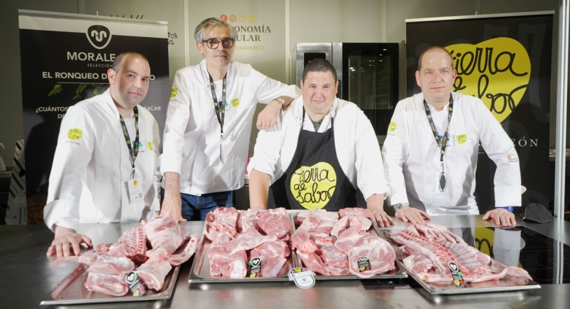 Tierra de Sabor sorprende en Madrid Fusión con el ronqueo del cordero 