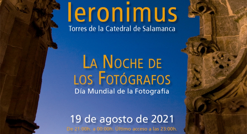 Ieronimus ‘La Noche de los Fotógrafos’ con una sesión para fotografiar las torres de la Catedral