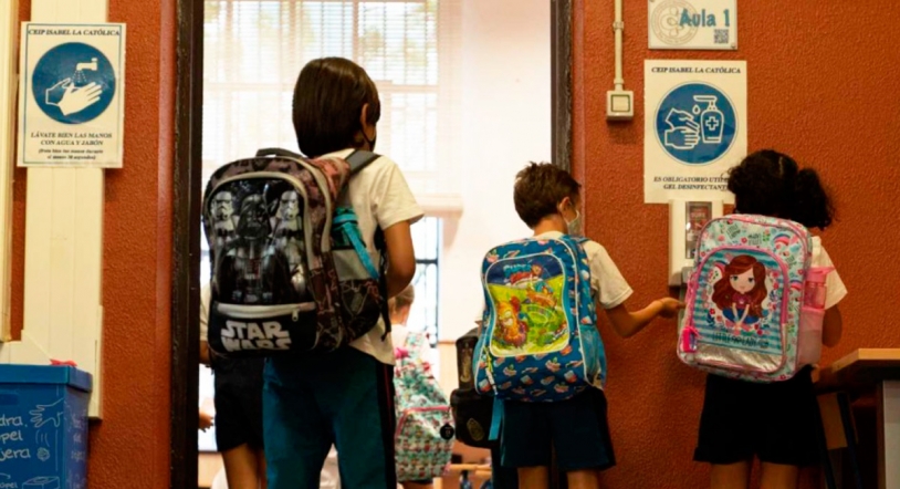 Arranca esta semana el tercer curso escolar en pandemia en casi toda España