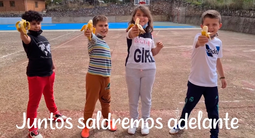 Viral | El tierno vídeo de este colegio con La Palma